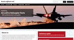 Desktop Screenshot of buyaircraftparts.com